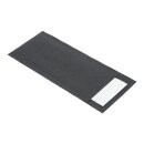 Europochette Schwarze Bestecktasche mit weißer...