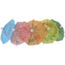 Papierschirmchen in verschiedenen Farben 17cm (144...