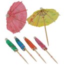 Papierschirmchen in verschiedenen Farben 17cm (144...