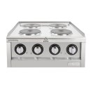 Buffalo 600 Series 4-Platten-Elektroherd