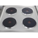 Buffalo 600 Series 4-Platten-Elektroherd