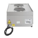Buffalo 600 Series 2-Platten-Elektroherd
