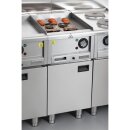 Gerippte Elektro-Grillplatte der Buffalo 600-Serie, 400 mm