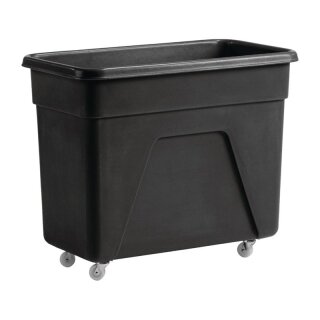 Trolley Medium aus schwarzem Polyethylen