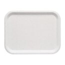 Roltex Nordic Serviertablett weiß gefleckt 36 x 28cm