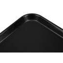 Cambro Epictread rechteckiges rutschfestes Fiberglastablett schwarz 35x27cm