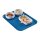 Cambro Epictread rechteckiges rutschfestes Fiberglastablett blau 35x27cm