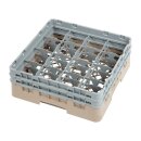Cambro Gläserspülkorb beige mit 16 Fächern...