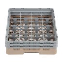 Cambro Gläserspülkorb beige mit 16 Fächern...