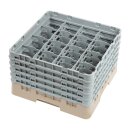 Cambro Gläserspülkorb beige mit 16 Fächern...