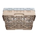 Cambro Gläserspülkorb beige mit 25 Fächern max Glashöhe 9,2cm
