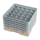 Cambro Gläserspülkorb beige mit 25 Fächern...