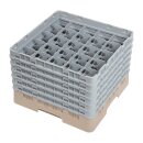 Cambro Gläserspülkorb beige mit 25 Fächern...