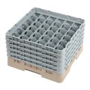 Cambro Gläserspülkorb beige mit 36 Fächern...