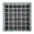 Cambro Gläserspülkorb beige mit 36 Fächern max Glashöhe 25,7cm
