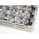 Cambro Gläserspülkorb beige mit 49 Fächern max Glashöhe 9,2cm
