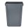 Jantex Slim Mülleimer Grau 60Ltr