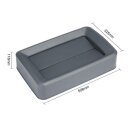 Grauer Jantex-Deckel für 60/80-Liter-Slim-Behälter