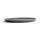 Olympia Canvas runder Teller mit schmalem Rand granit-blau 26,5cm