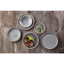 Olympia Canvas Schale mit hohem Rand granit-blau 23cm