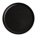 Olympia Canvas runder Teller mit schmalem Rand schwarz...