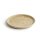 Olympia Canvas runder Teller mit schmalem Rand Weizen 18cm