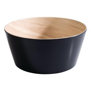 APS Frida Schale Holz & Schwarz 150(Ø)mm 450ml