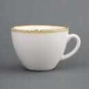 Olympia Kiln Cappuccinotassen Kreideweiß 23cl (6 Stück)