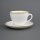 Olympia Kiln Cappuccinotassen Kreideweiß 23cl (6 Stück)