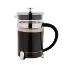 Olympia French Press Edelstahl und Glas 1,5L