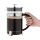 Olympia French Press Edelstahl und Glas 1,5L