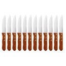 Olympia Jumbo Steakmesser mit Holzgriff 12,5cm