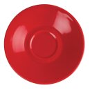 Olympia Cafe Untertassen rot 11,7cm (12 Stück)