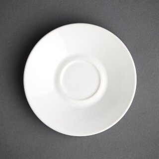 Olympia Cafe Untertassen weiß 11,7cm (12 Stück)