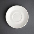 Olympia Cafe Untertassen weiß 15,8cm (12 Stück)