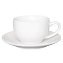 Olympia Cafe Untertassen weiß 15,8cm (12 Stück)