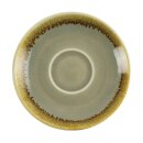 Olympia Kiln Untertassen Moos 11,5cm  (6 Stück)
