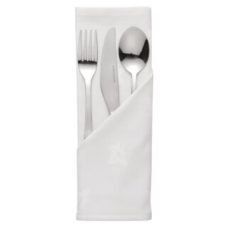 Mitre Luxury Luxor Servietten weiß 55cm
