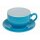 Olympia Cafe Cappuccinotassen blau 34cl (12 Stück)