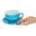Olympia Cafe Cappuccinotassen blau 34cl (12 Stück)