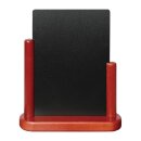 Securit Tischtafel Mahagoni A5