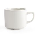 Churchill Whiteware Maple stapelbare Teetassen 20cl (24...