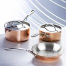 Vogue Cook Like A Pro 3-teiliges Tri-Wall-Kupfer-Kochgeschirr-Set
