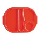 Olympia Kristallon Menütabletts rot 37,5 x 27,8cm (10 Stück)