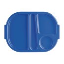 Olympia Kristallon Menütabletts blau 37,5 x 27,8cm (10 Stück)