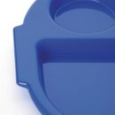 Olympia Kristallon Menütabletts blau 37,5 x 27,8cm (10 Stück)