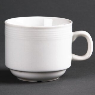 Olympia Linear stapelbare Teetassen 20cl (12 Stück)