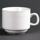 Olympia Linear stapelbare Teetassen 20cl (12 Stück)