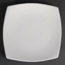 Olympia Whiteware abgerundete quadratische Teller 24cm...