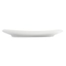 Olympia Whiteware abgerundete quadratische Teller 24cm (12 Stück)